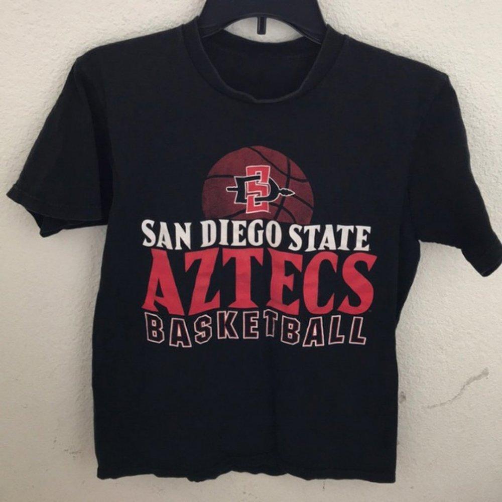 Sdsu Sa San Diego State Aztecs Basketball Med Shirt  Friend Family College